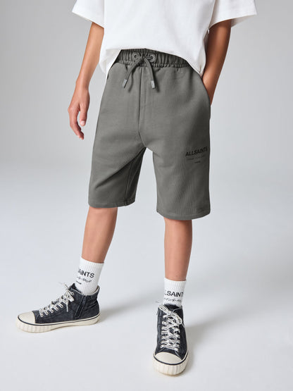 Dsiney Kidz - smALLSAINTS Charcoal Grey Underground Sweat Shorts image 1