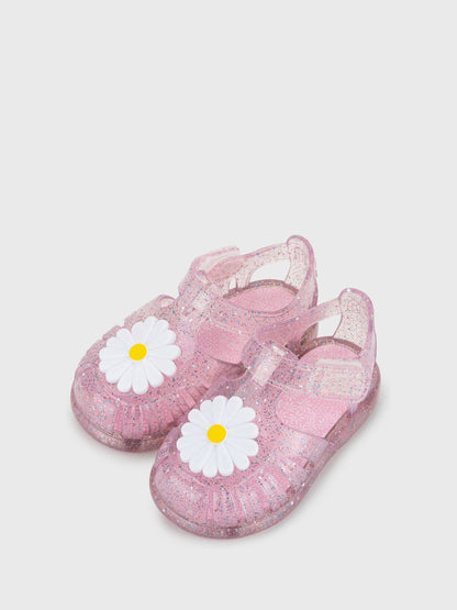 Igor Pink Gloss Flor Glitter Sandals image 3