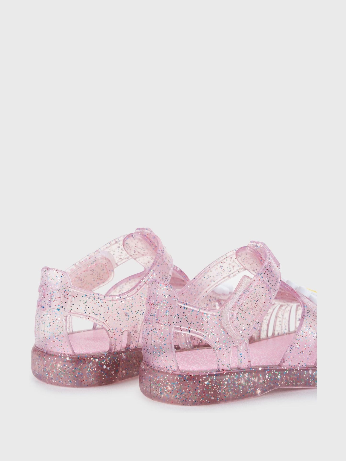 Igor Pink Gloss Flor Glitter Sandals image 4