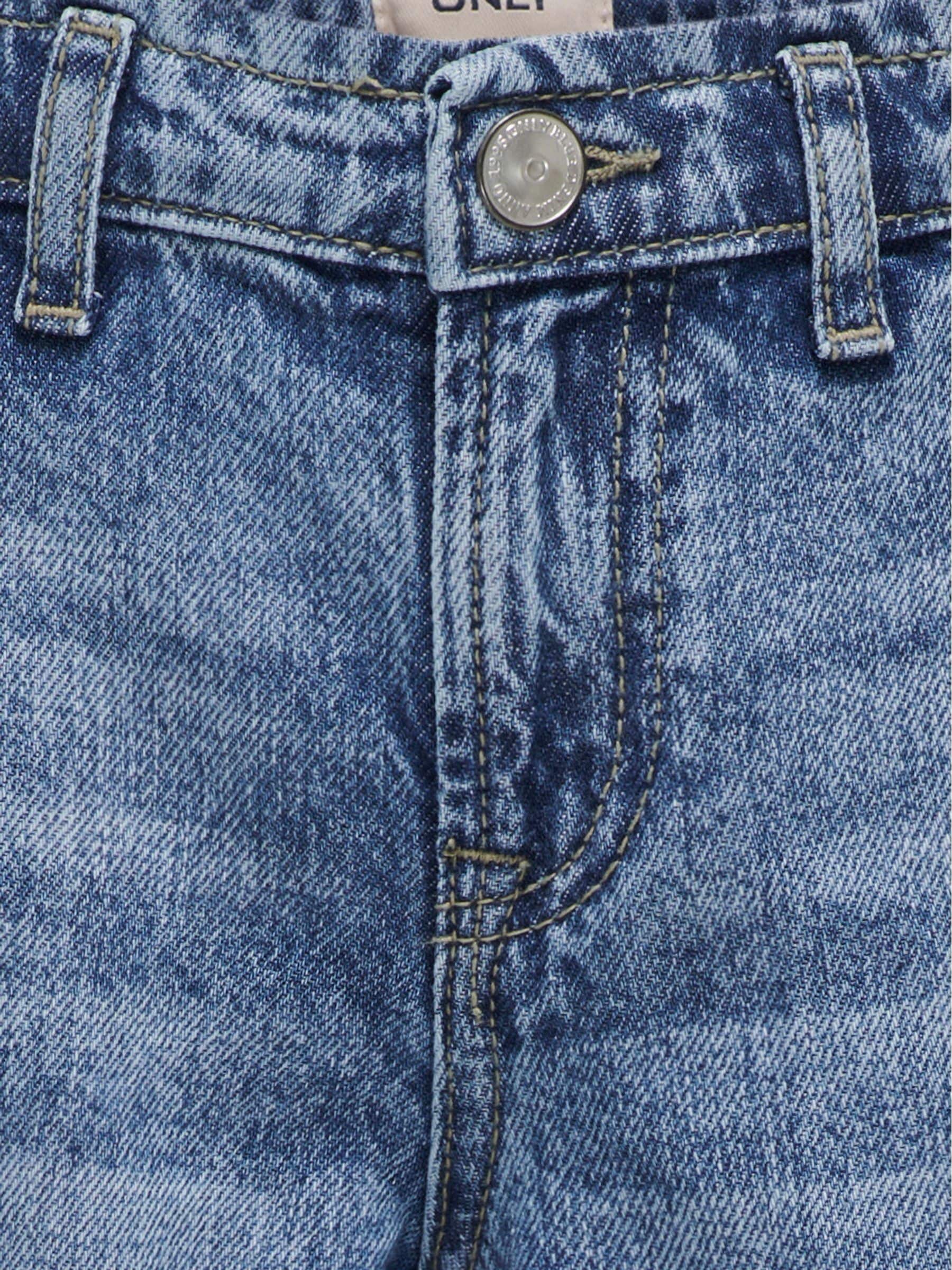 Dsiney Kidz - ONLY KIDS Blue Wide Leg Comet Denim Jeans image 4