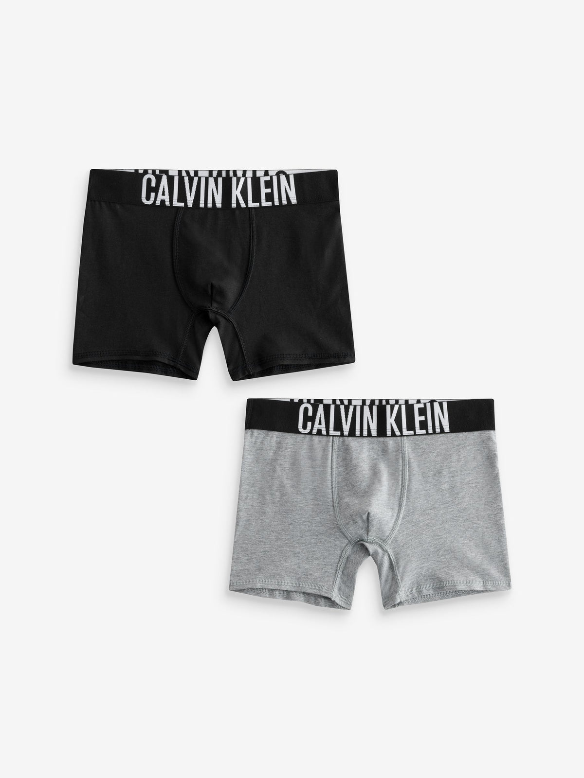 Dsiney Kidz - Calvin Klein Black/Grey Intense Power Boxer Briefs 2 Pack image 1