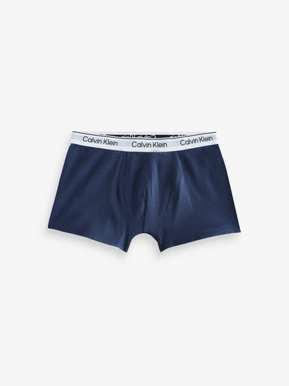 Dsiney Kidz - Calvin Klein Black/Grey/Blue Trunks 3 Pack image 4
