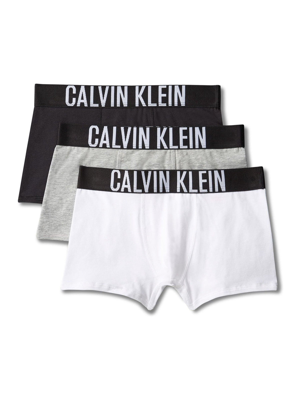 Dsiney Kidz - Calvin Klein Black/White/Grey Intense Power Trunks 3 Pack image 1