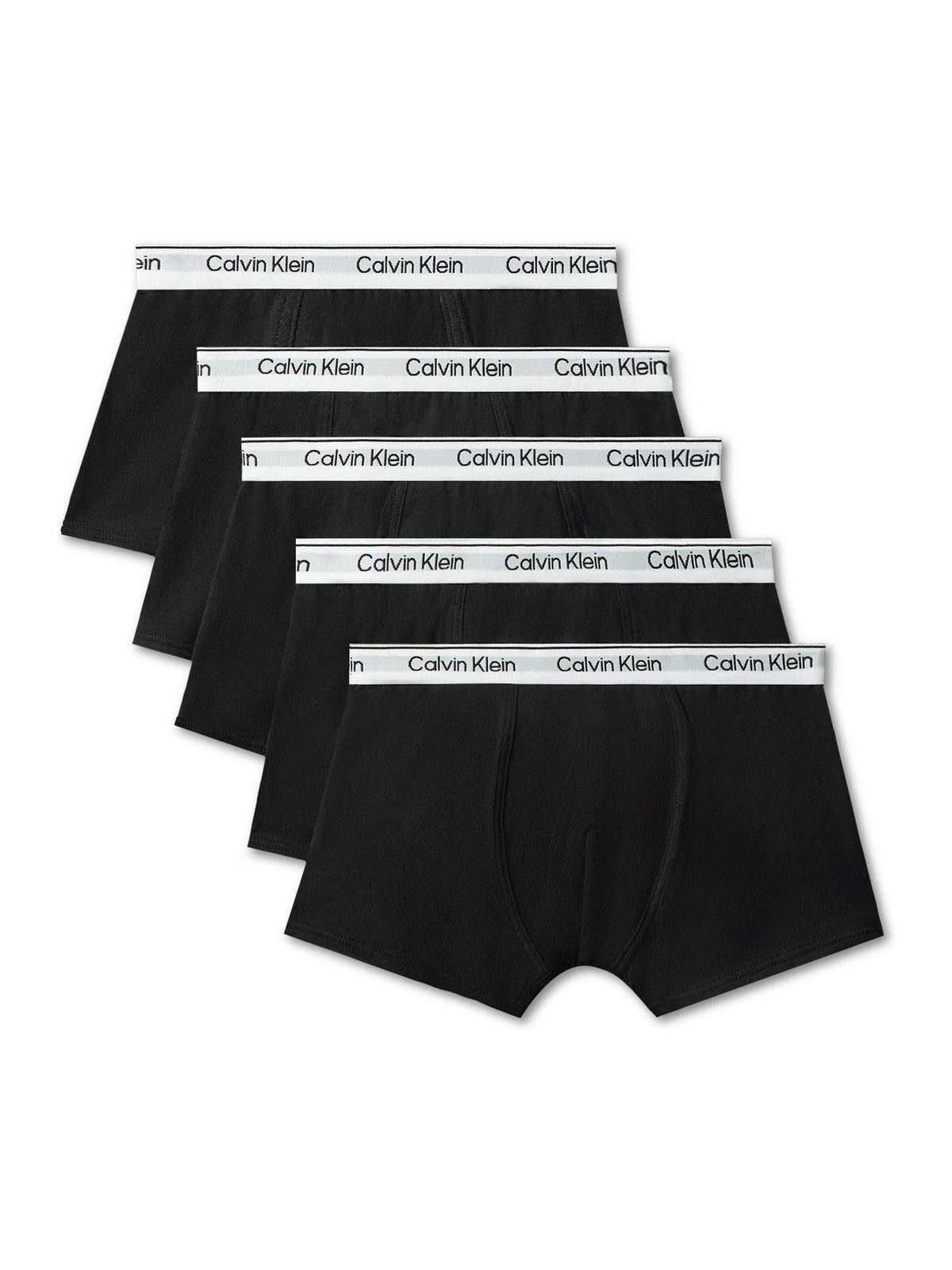 Dsiney Kidz - Calvin Klein Black Cotton Trunks 5 Pack image 1
