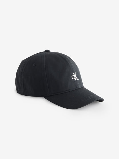 Calvin Klein Black Monogram Baseball Cap image 1
