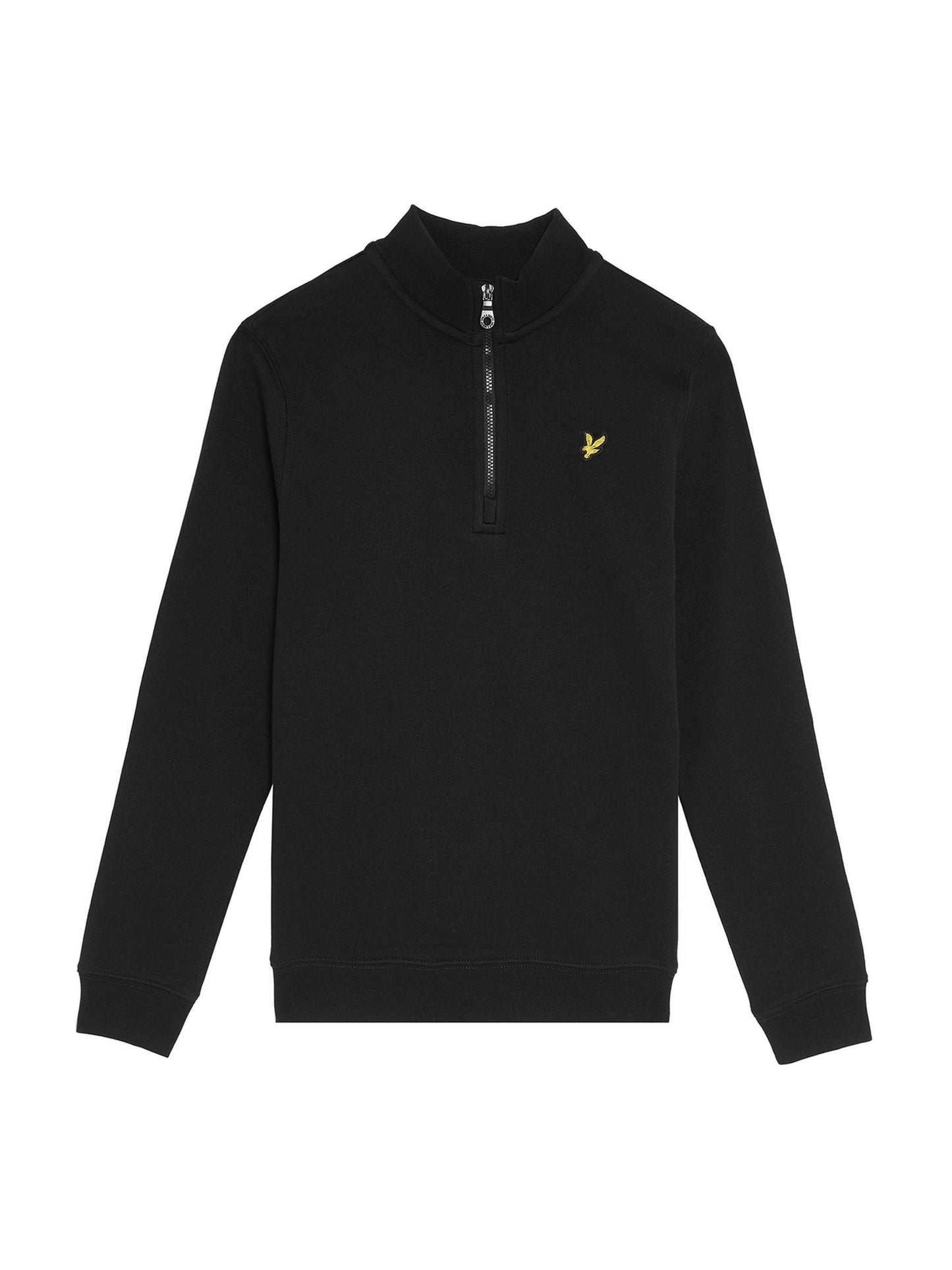 Dsiney Kidz - Lyle & Scott Black Half Zip Cotton Boys Sweatshirt image 1