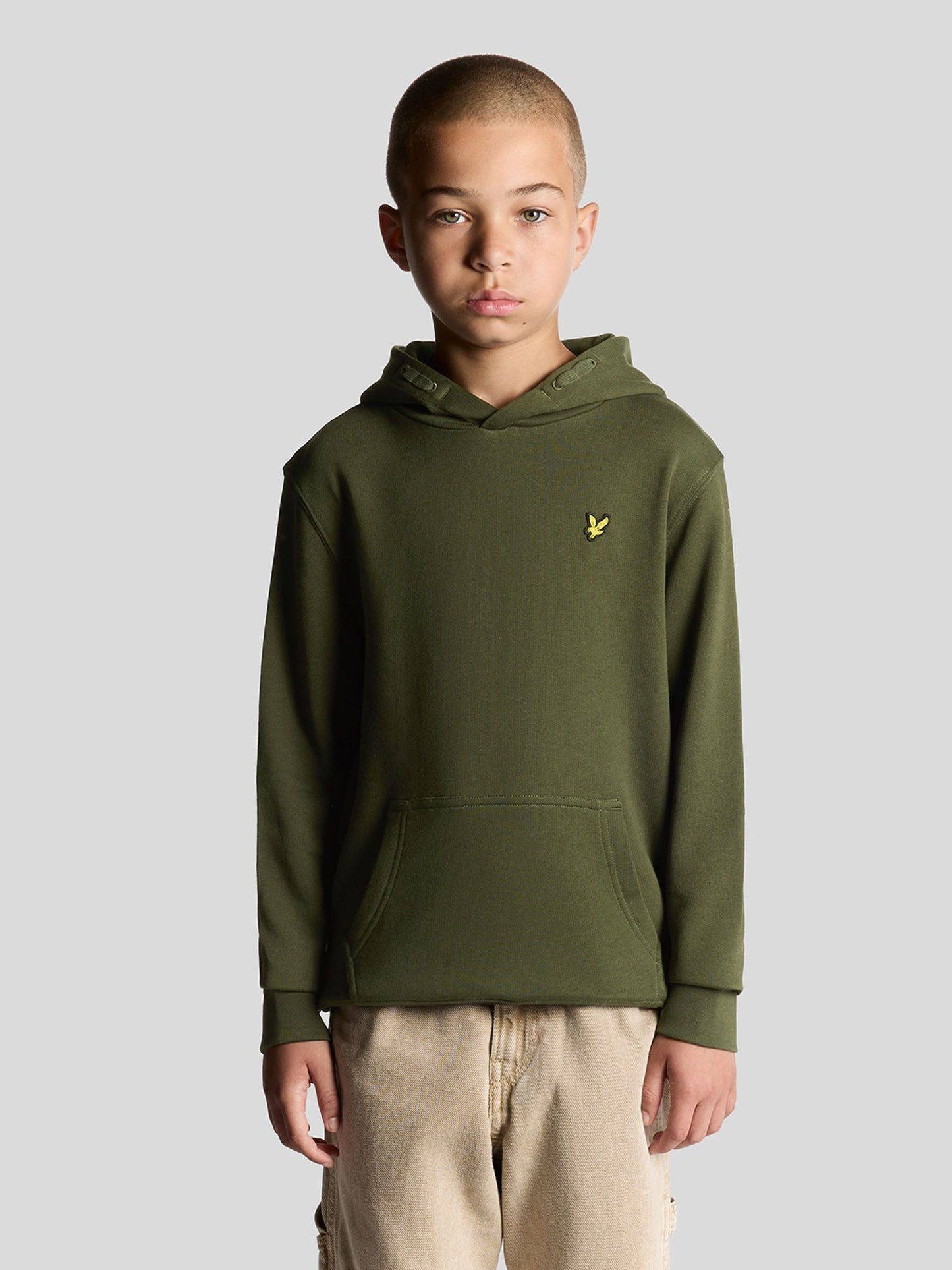 Dsiney Kidz - Lyle & Scott Green Jersey Boys Hoodie image 1