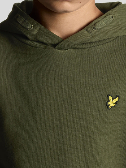 Dsiney Kidz - Lyle & Scott Green Jersey Boys Hoodie image 2
