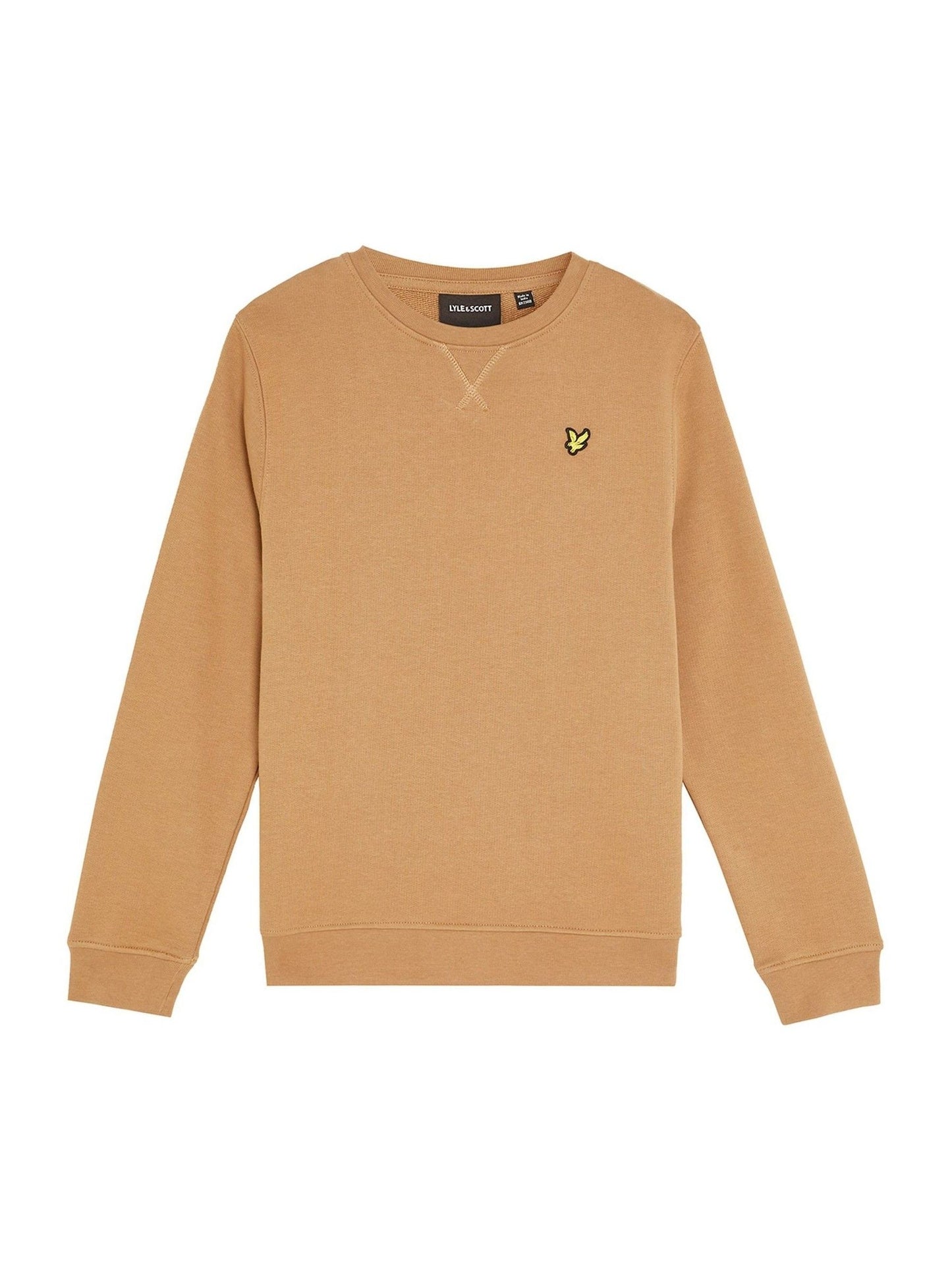 Dsiney Kidz - Lyle & Scott Brown Crew Neck Boys Sweatshirt image 1
