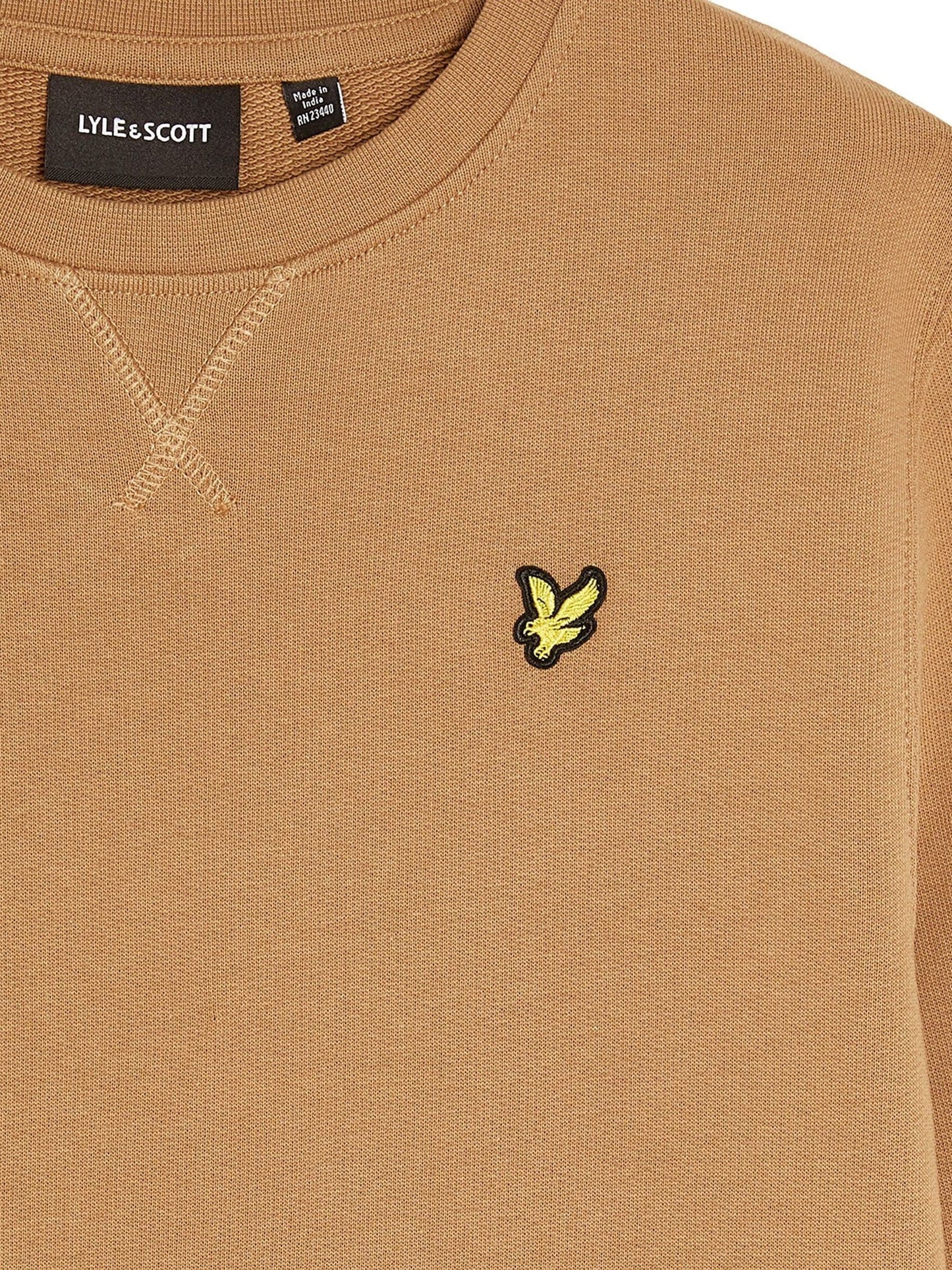 Dsiney Kidz - Lyle & Scott Brown Crew Neck Boys Sweatshirt image 3