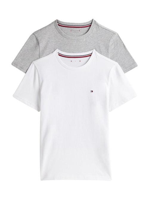 Tommy Hilfiger White Short Sleeve Cotton T-Shirts 2 Pack image 1