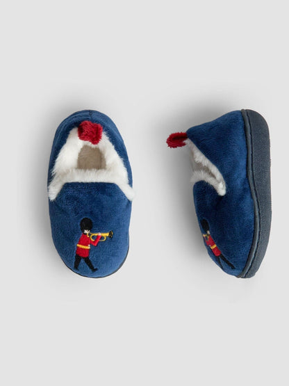 JoJo Maman Bébé Blue London Soldiers Bear Slipper Shoe image 5