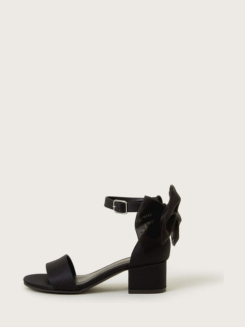 Dsiney Kidz - Monsoon Black Two Part Bow Heels image 1