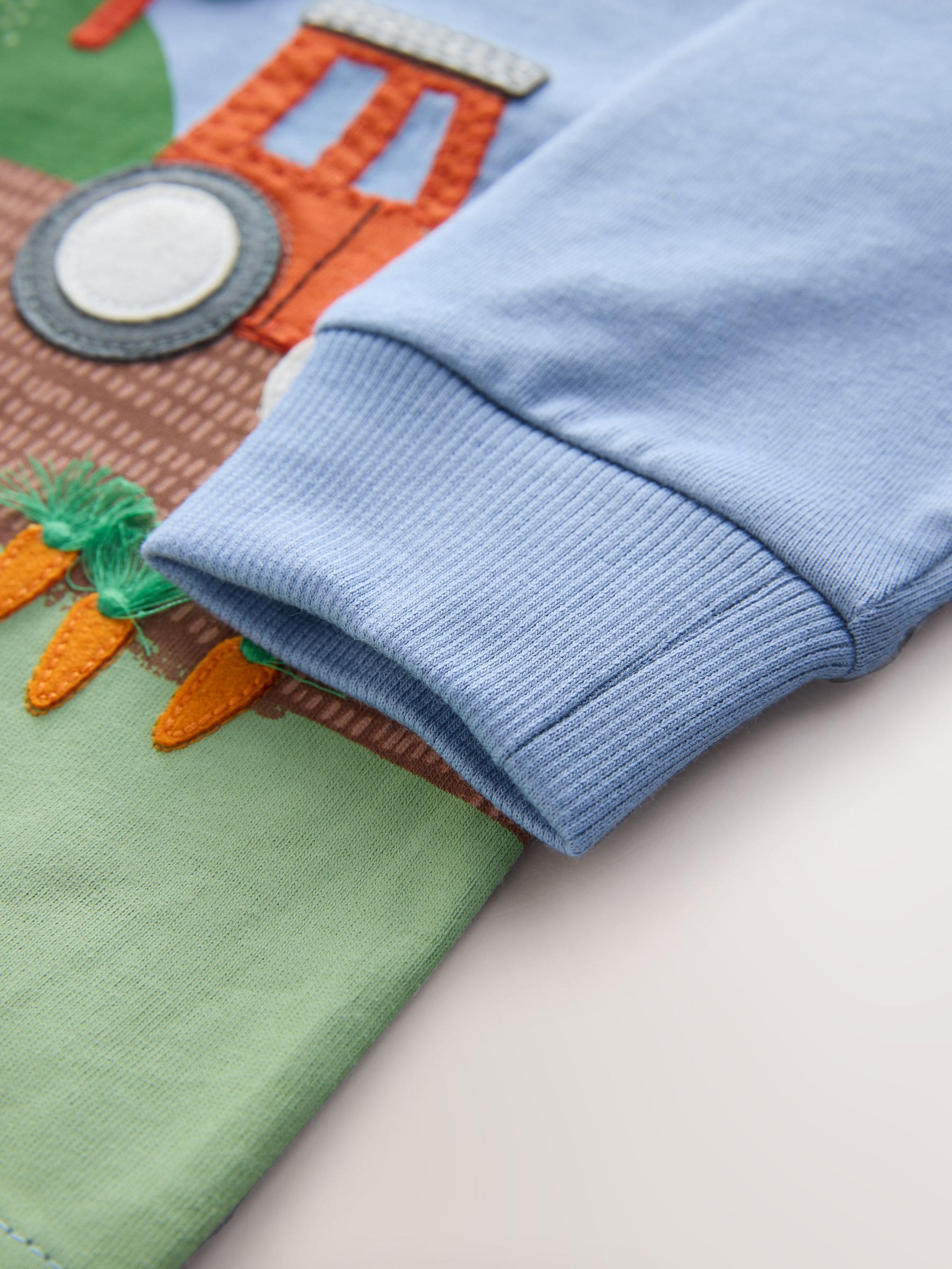 Dsiney Kidz - Green Farm Scene Long Sleeve Appliqué T-Shirt (3mths-7yrs) image 3