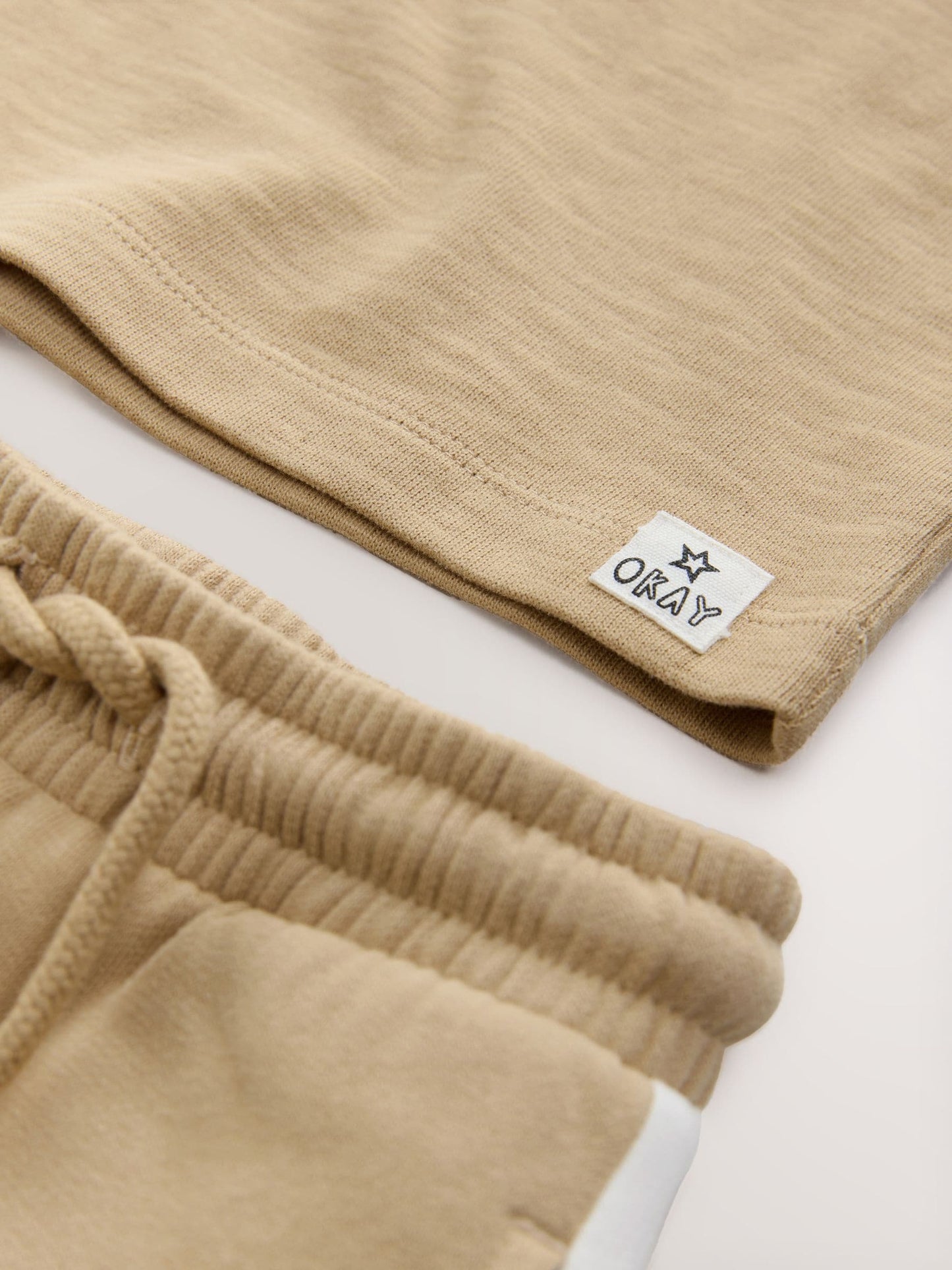 Dsiney Kidz - Neutral/Grey Long Sleeve Soft Touch T-Shirt and Joggers Set (3mths-7yrs) image 8