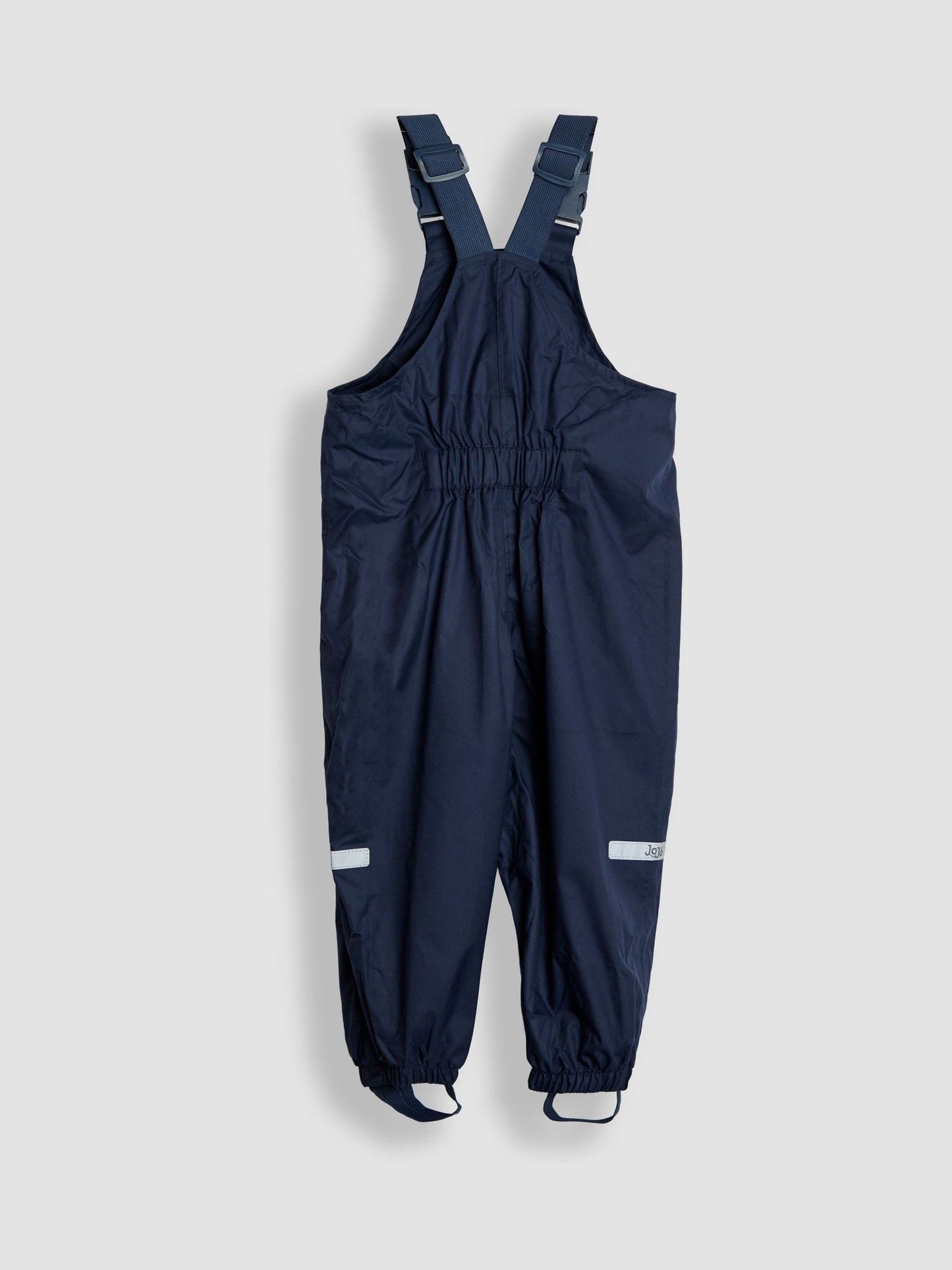 Dsiney Kidz - JoJo Maman Bébé Navy Pack-Away Waterproof Dungarees image 3