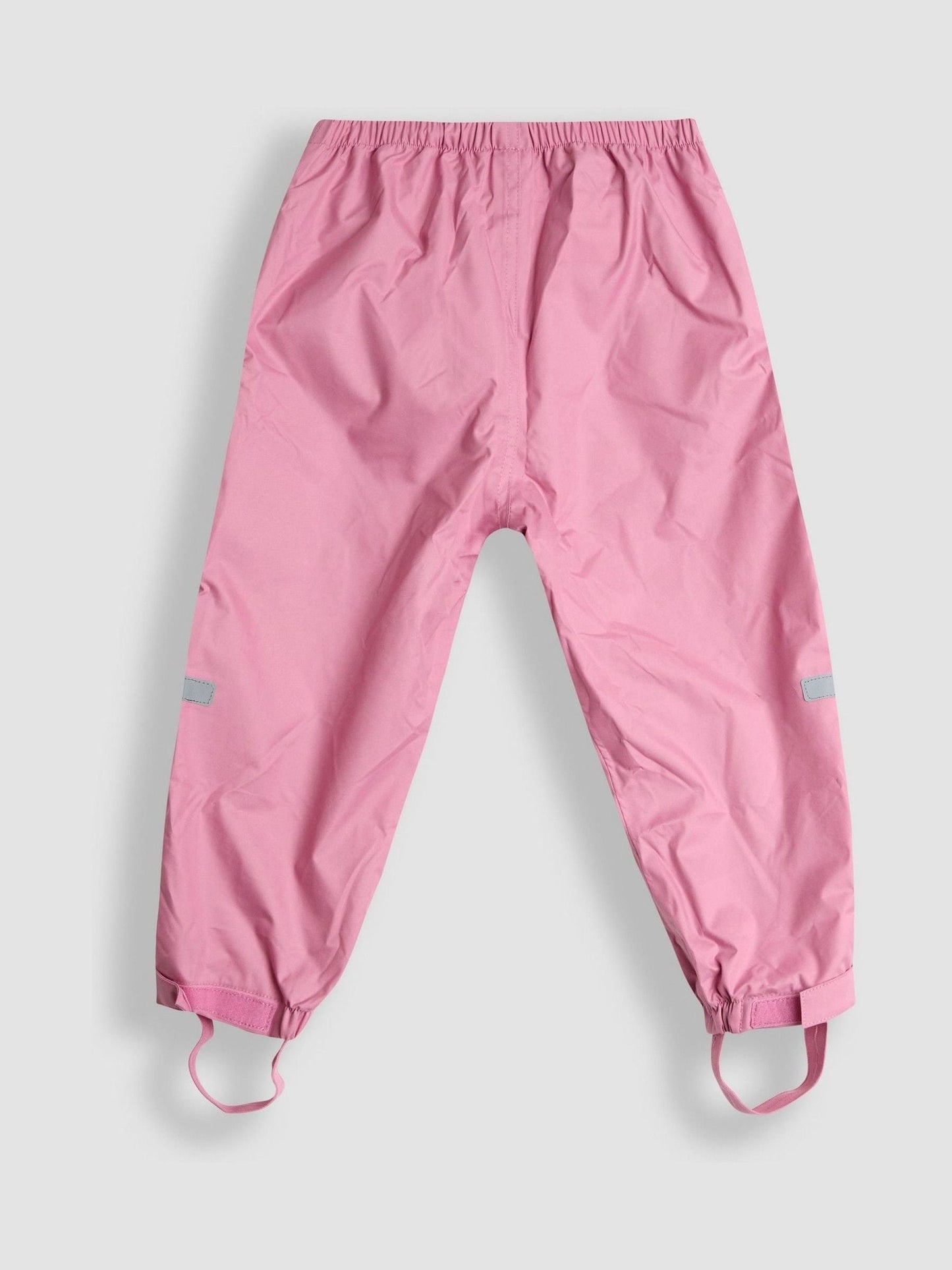 JoJo Maman Bébé Pink Pack-Away Waterproof Trousers image 2