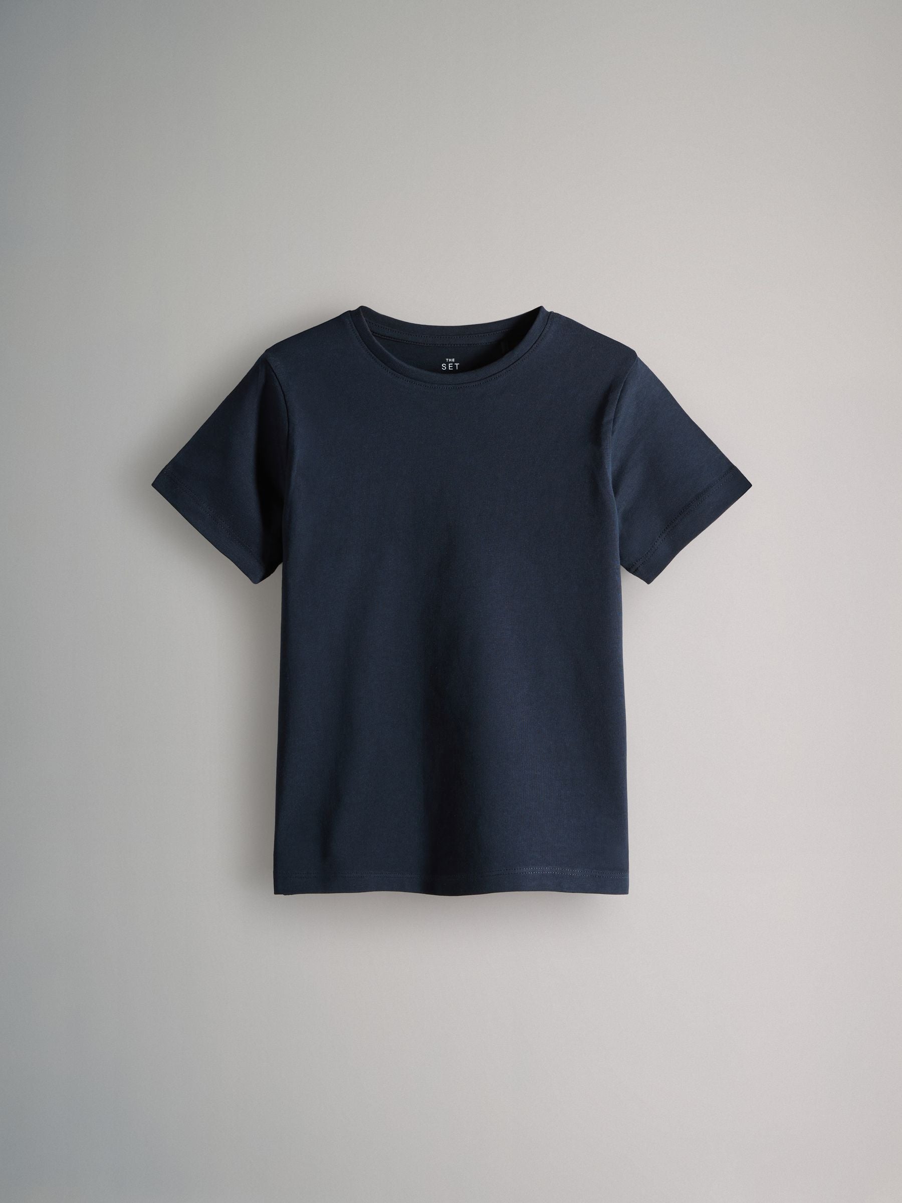 Dsiney Kidz - The Set 8 Pack Regular Short Sleeve Cotton T-Shirts Navy/Blue/Cream image 4