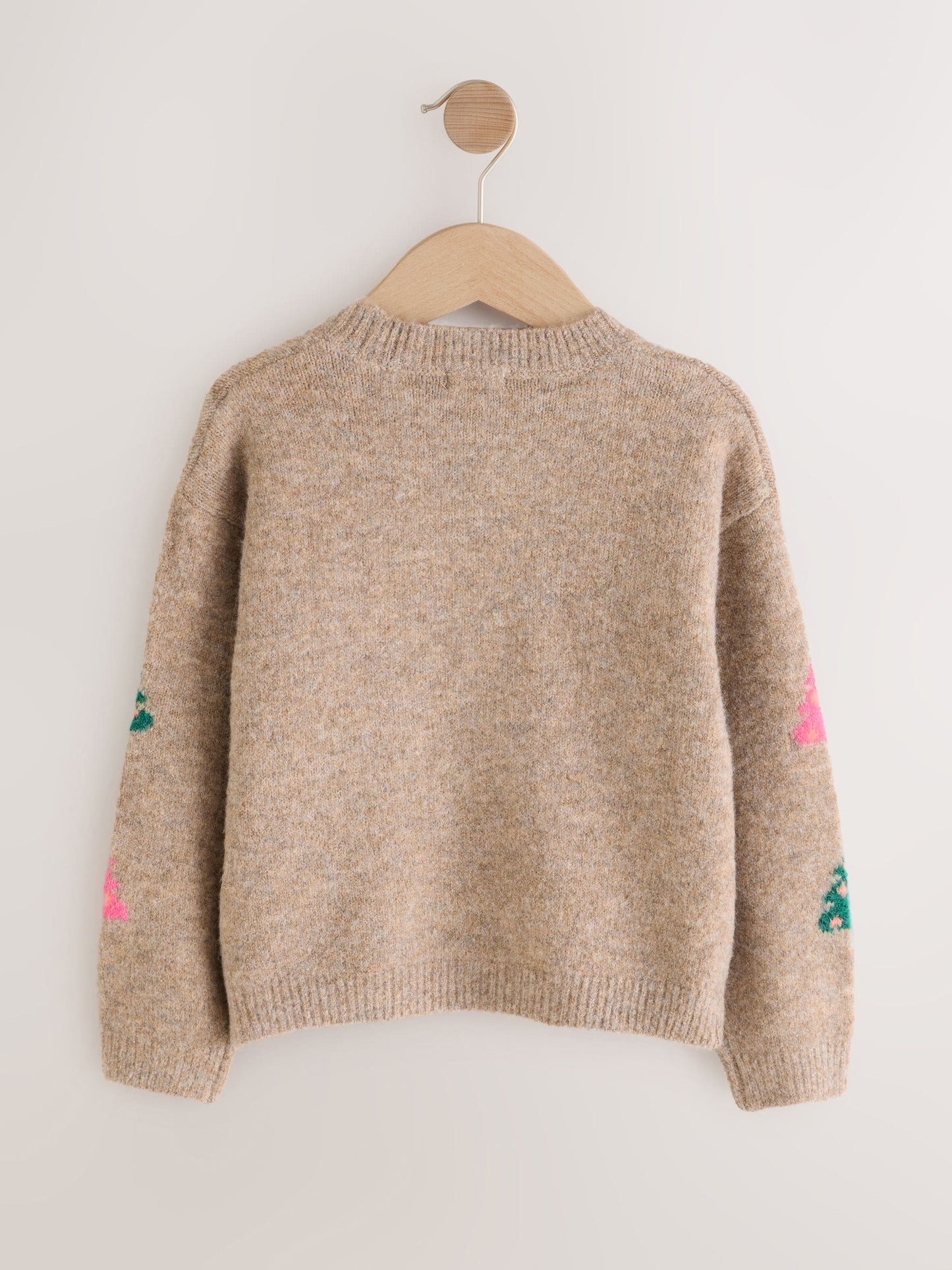 Oatmeal Christmas Tree Jumper (3-16yrs)