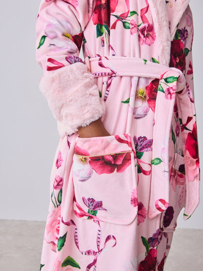 Baker by Ted Baker All Over Floral Print Robe image 6