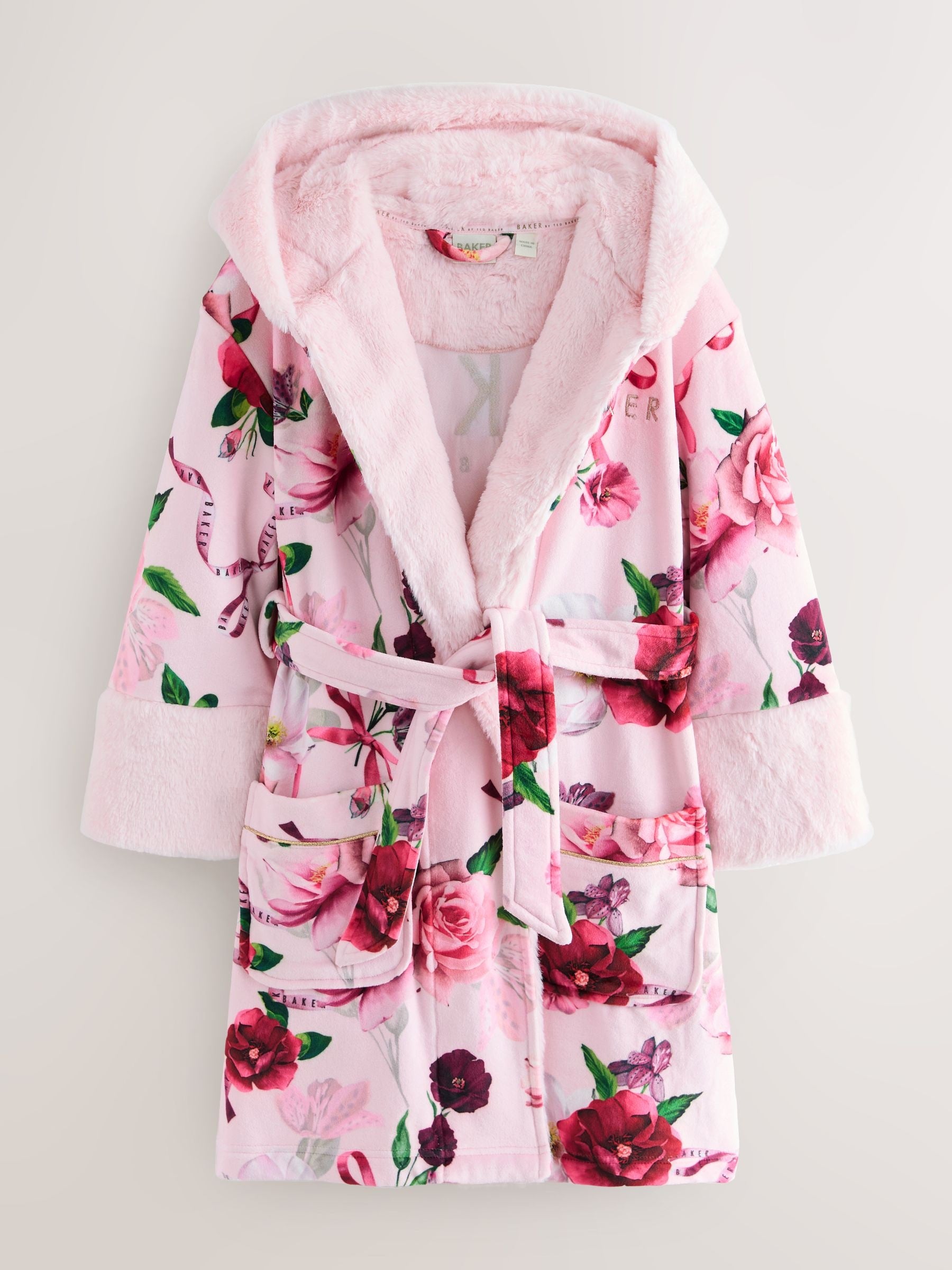 Baker by Ted Baker All Over Floral Print Robe image 7