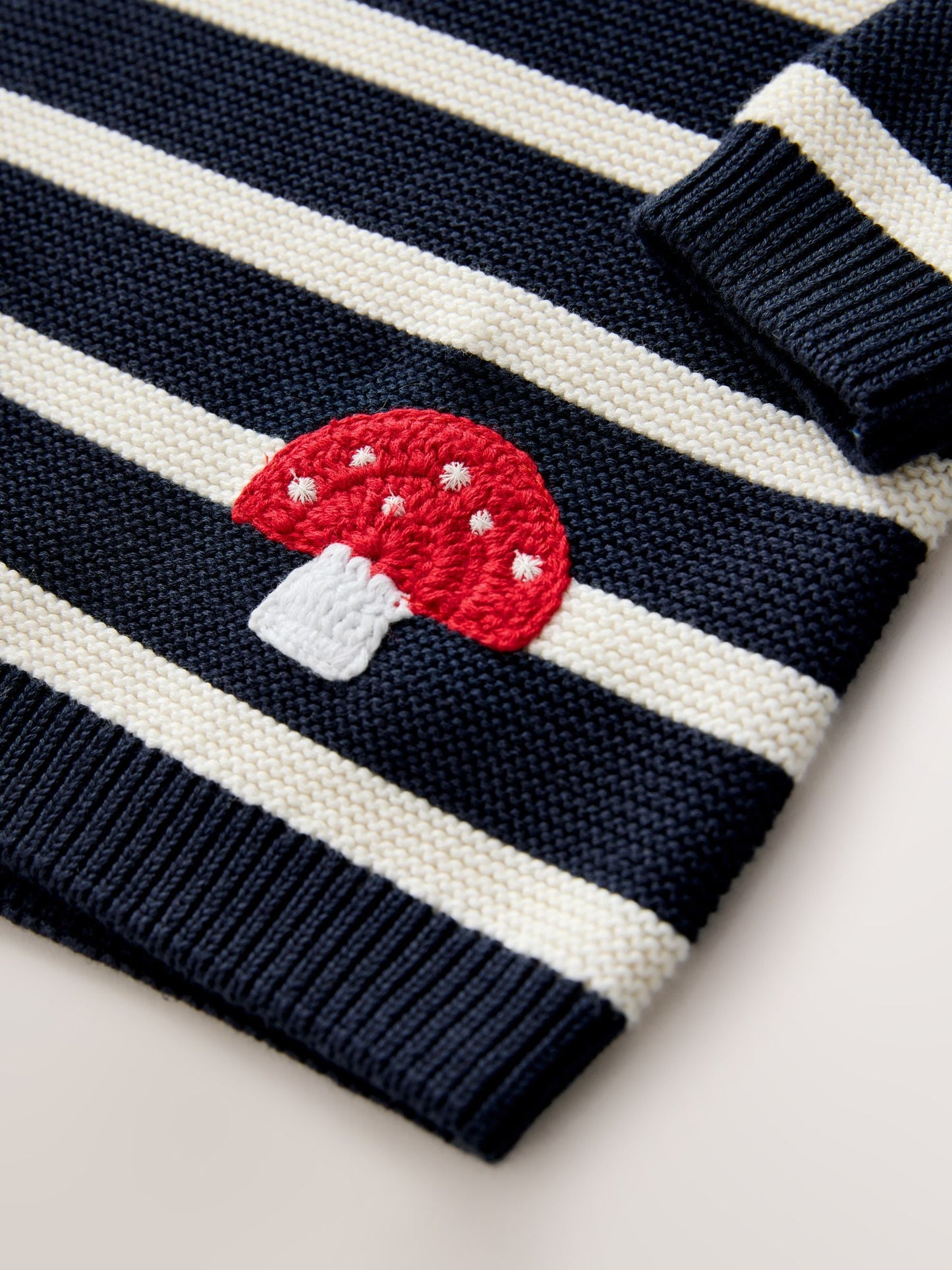 Navy Stripe Character Jumper Dress (3mths-7yrs) image 9