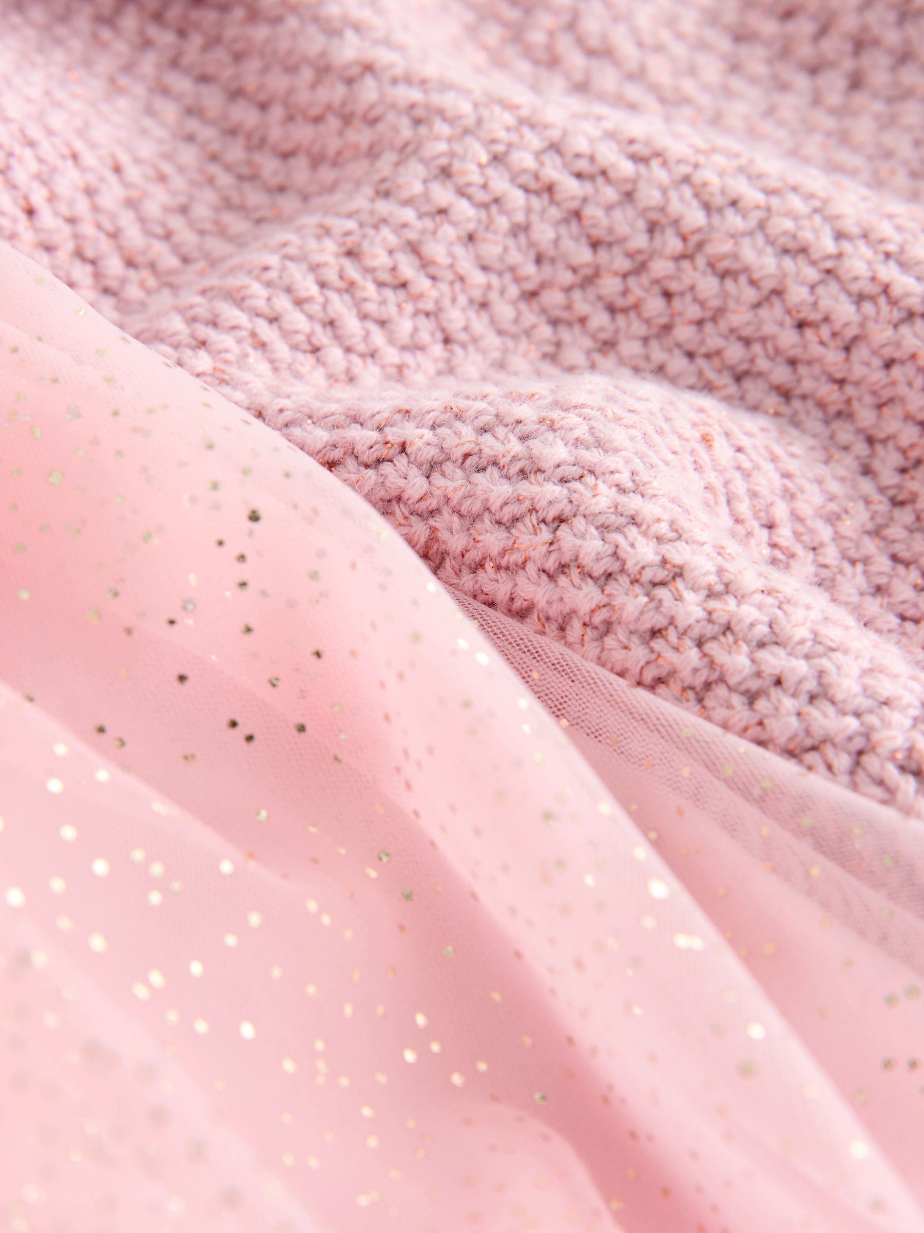 Pink Collar Jumper and Mesh Skirt Set (3mths-10yrs) image 8