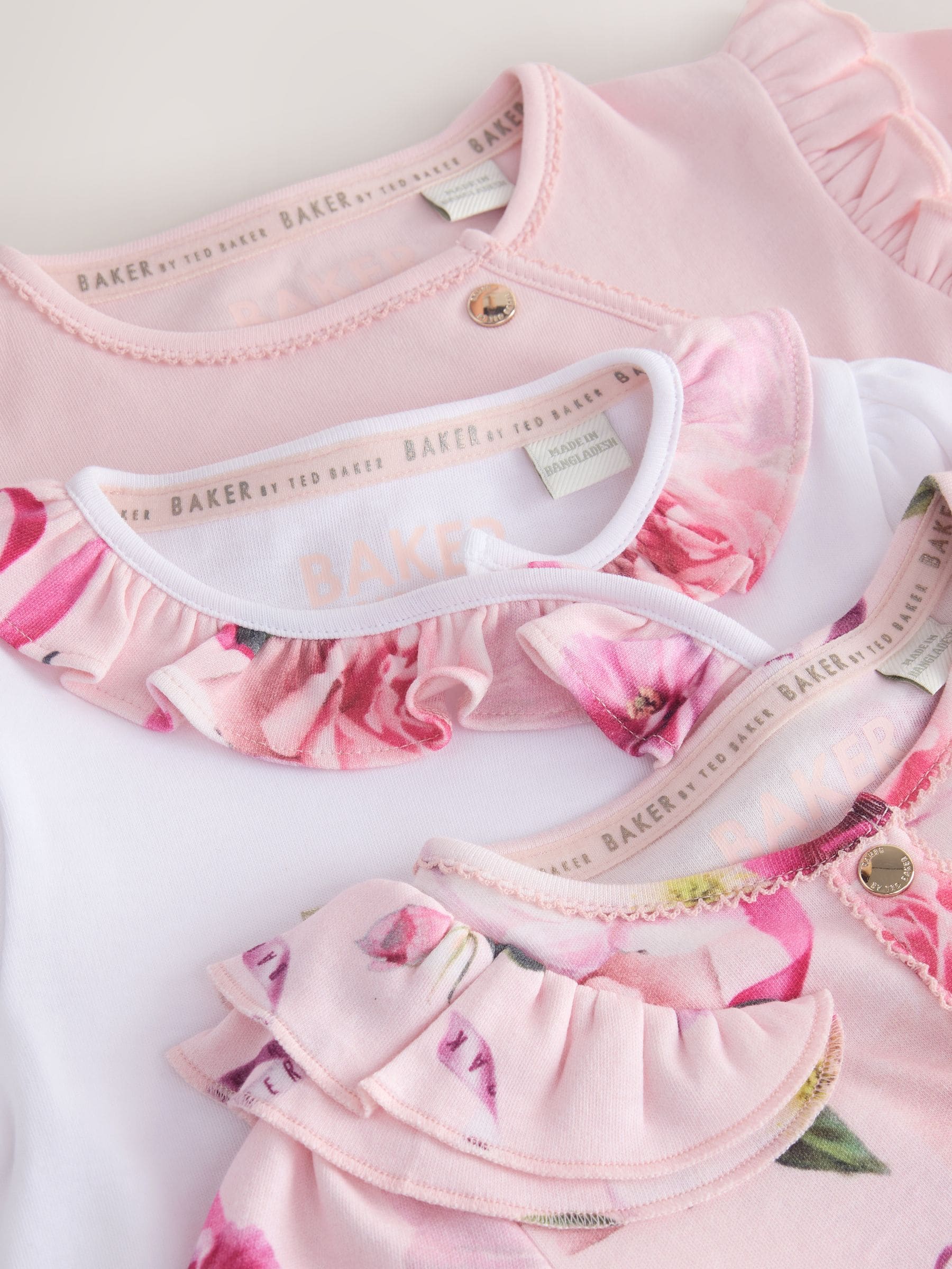 Baker by Ted Baker 3 Pack Sleepsuits image 6