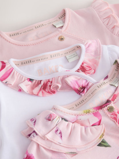 Baker by Ted Baker 3 Pack Sleepsuits image 6