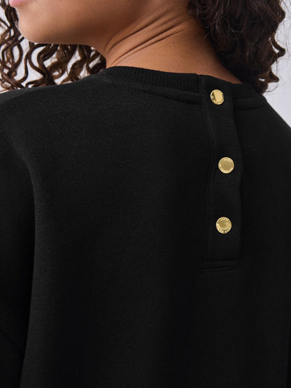 Baker by Ted Baker Mesh Skirted Sweat Mockable Dress image 13