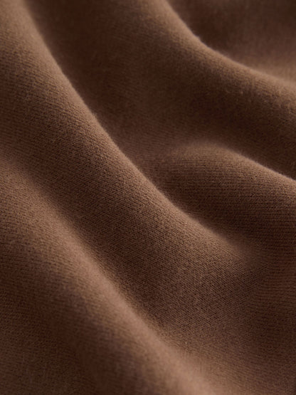 Brown Long Sleeve Soft Touch Hoodie (3mths-7yrs)