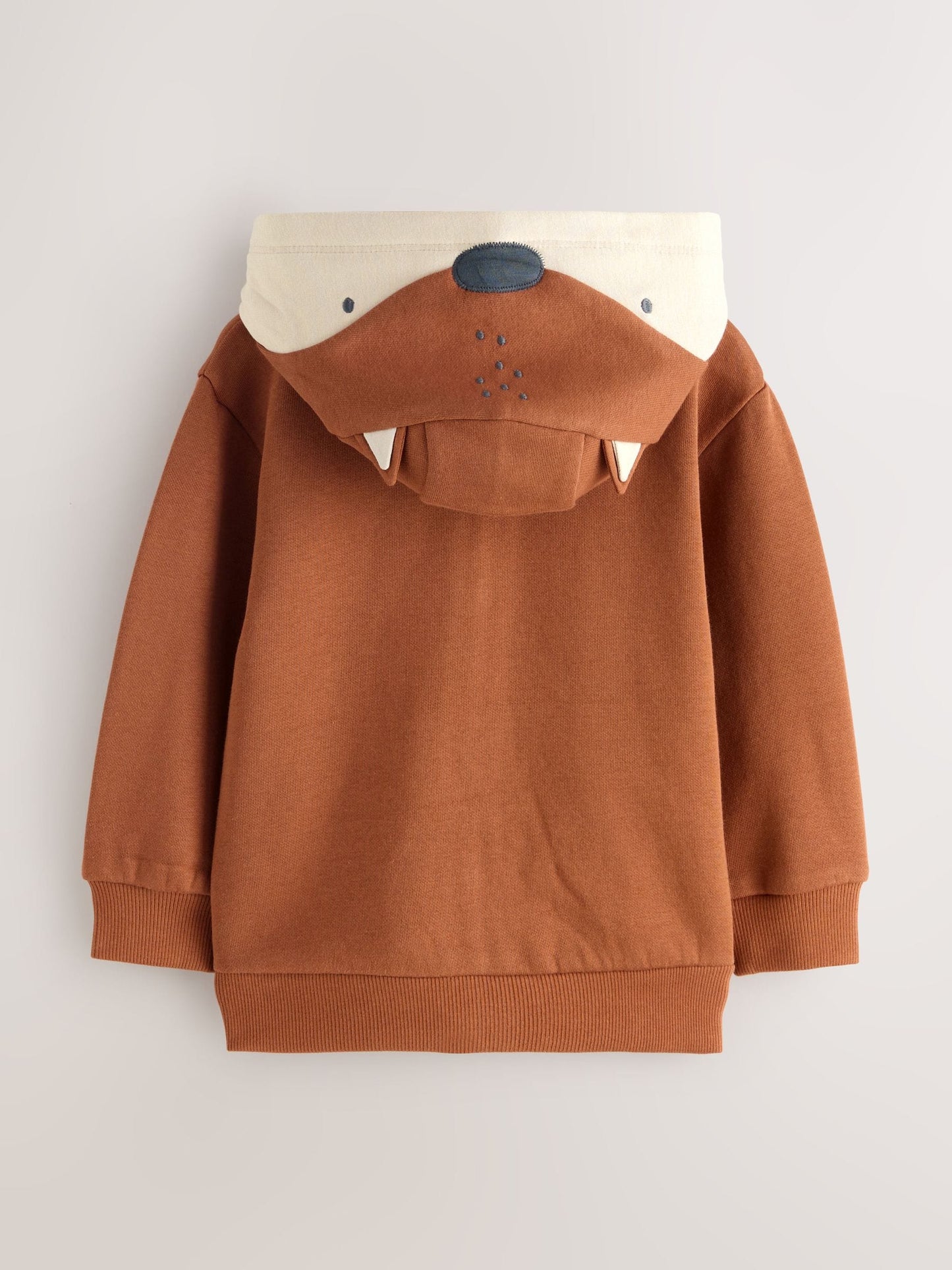 Orange Zip Through Hoodie (3mths-7yrs)