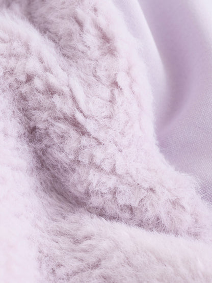 Baker by Ted Baker Lilac Purple Borg Mix Panel Fleece image 10
