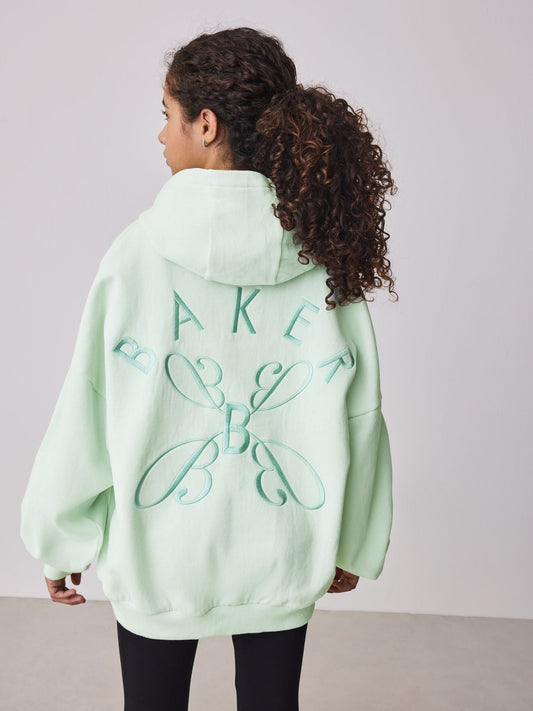 Baker by Ted Baker Oversized Back Print Hoodie