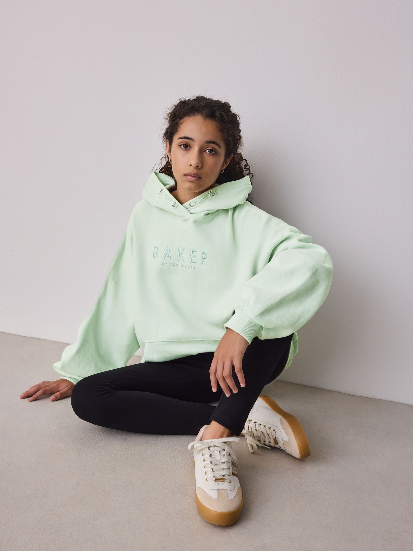 Baker by Ted Baker Oversized Back Print Hoodie