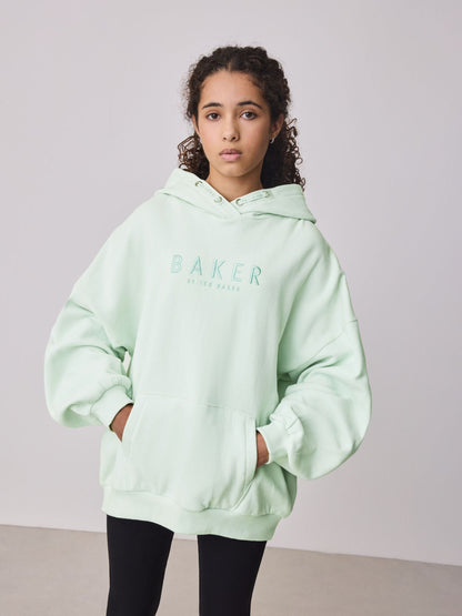 Baker by Ted Baker Oversized Back Print Hoodie