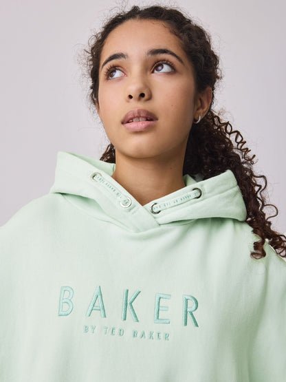 Baker by Ted Baker Oversized Back Print Hoodie