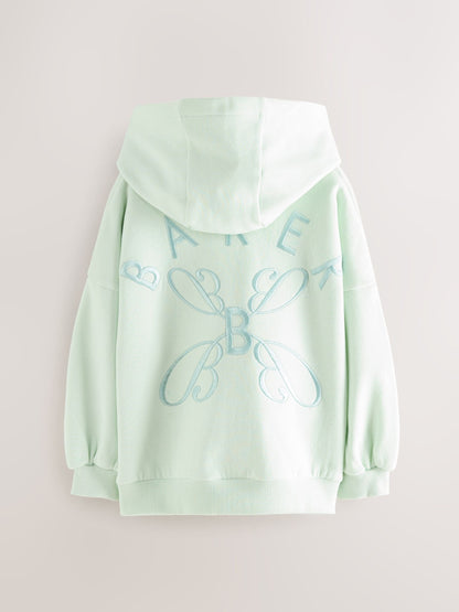 Baker by Ted Baker Oversized Back Print Hoodie