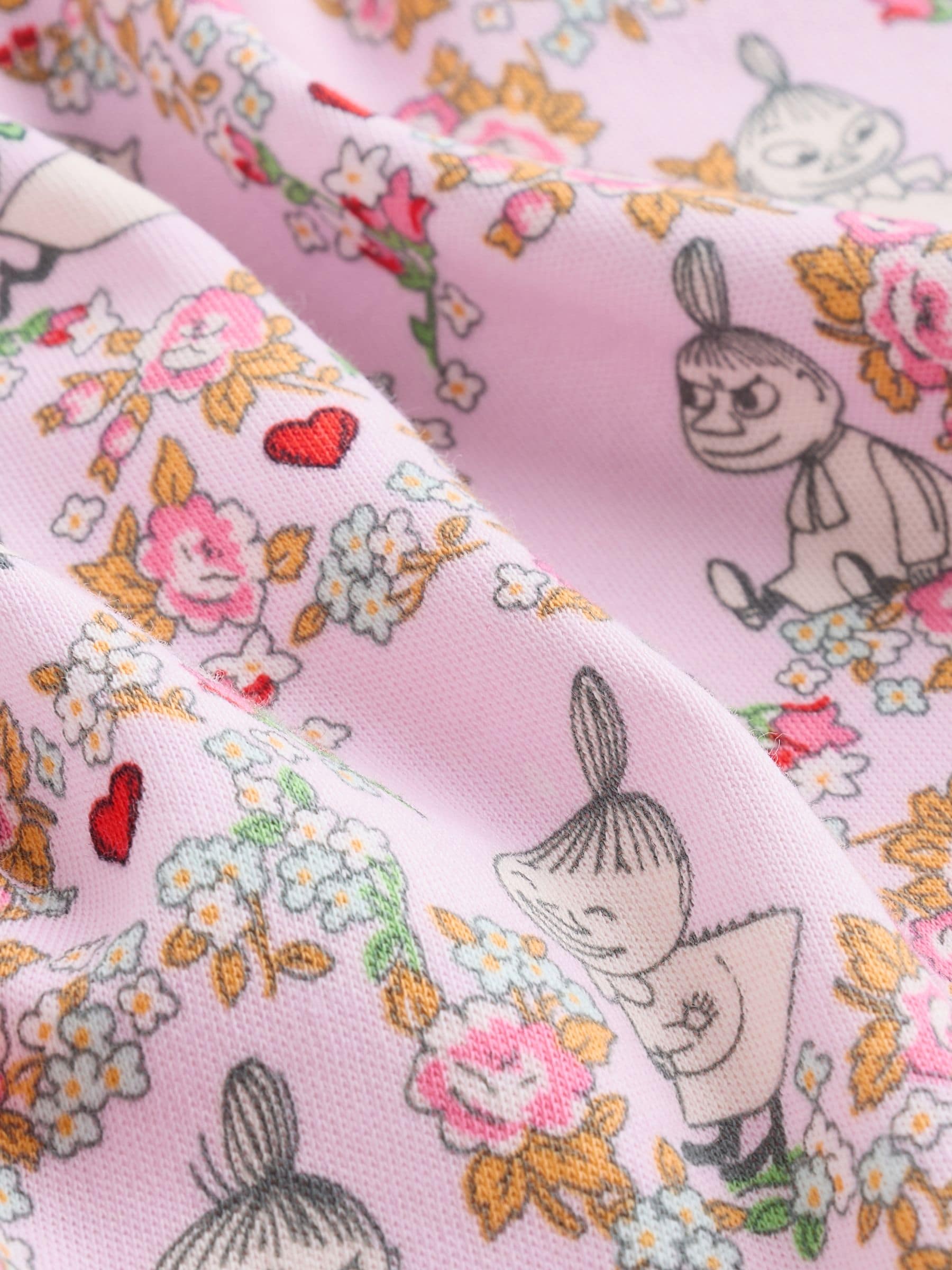 Pink Cath Kidston Moomin Baby Sleepsuit image 7