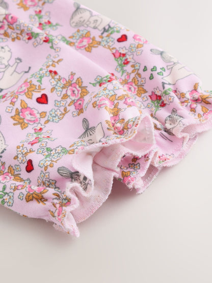Pink Cath Kidston Moomin Baby Sleepsuit image 8