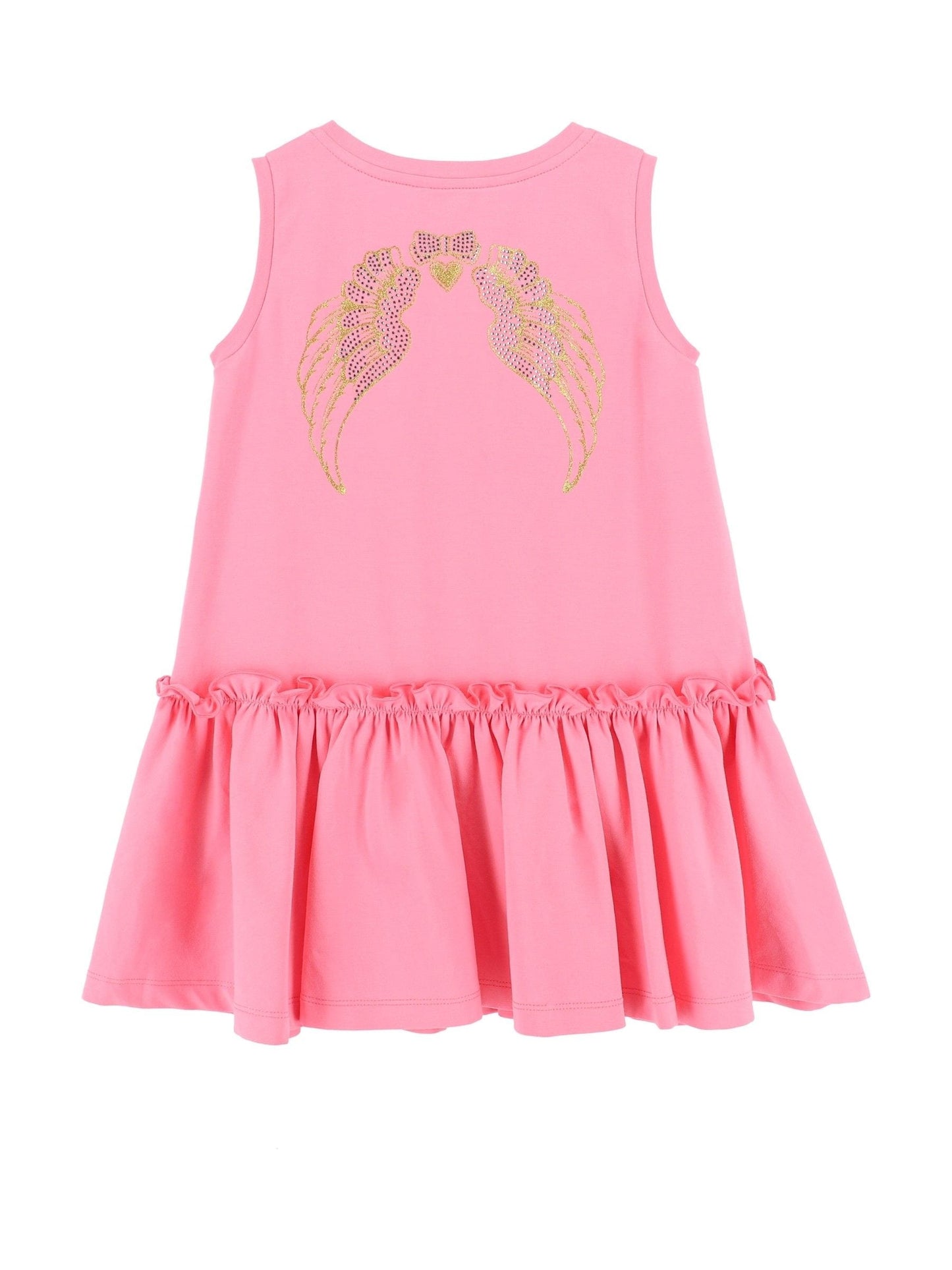 Angels Face Pink Navigator Printed Wings Dress image 3