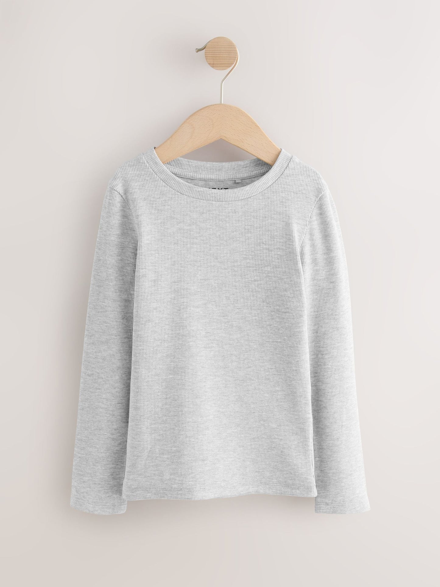 Dsiney Kidz - Black/White Long Sleeve Ribbed Tops 3 Pack (3-16yrs) image 2