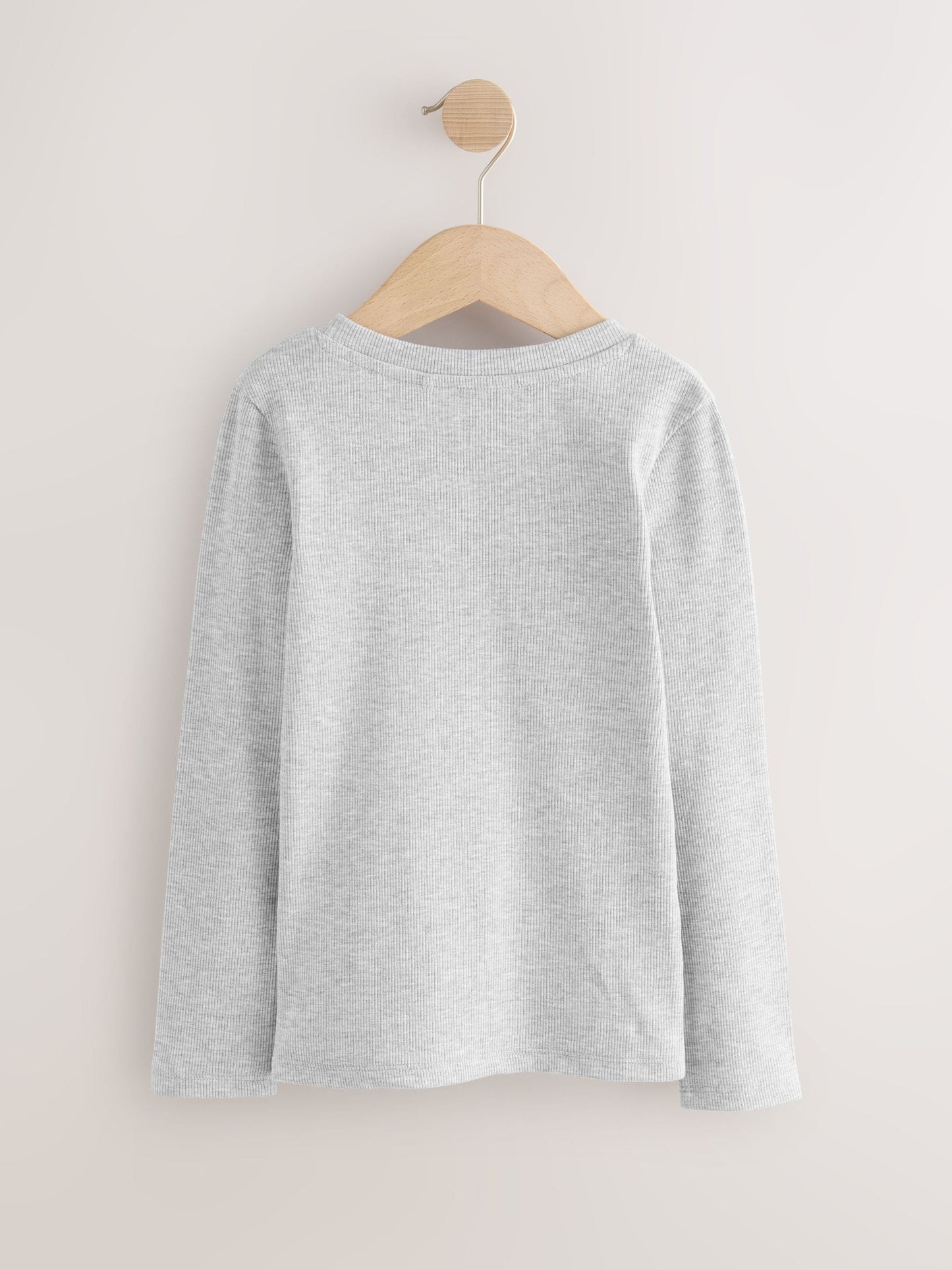 Dsiney Kidz - Black/White Long Sleeve Ribbed Tops 3 Pack (3-16yrs) image 3