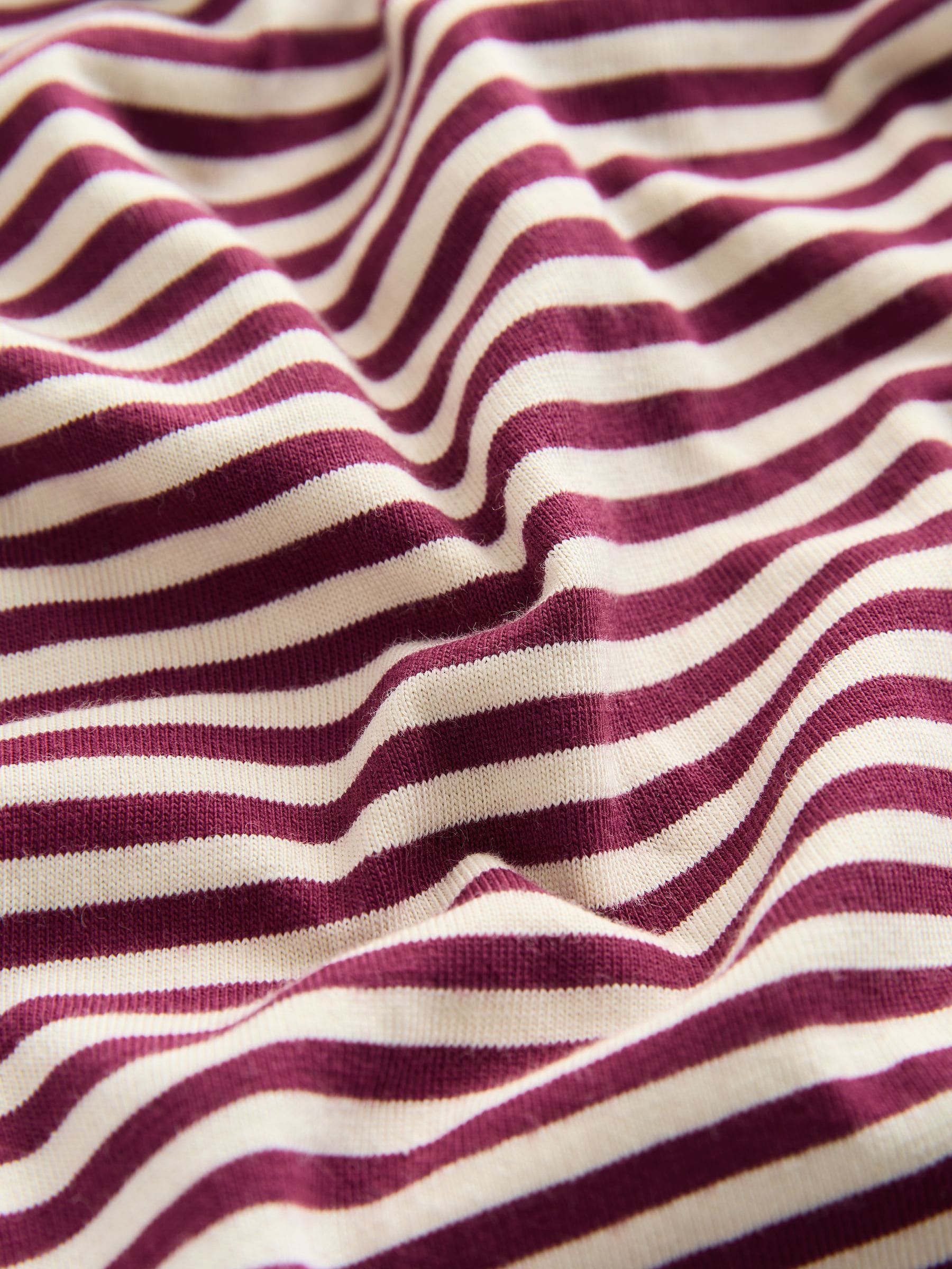 Berry Red Stripe Bear Long Sleeve Appliqué T-Shirt (3mths-7yrs) image 4