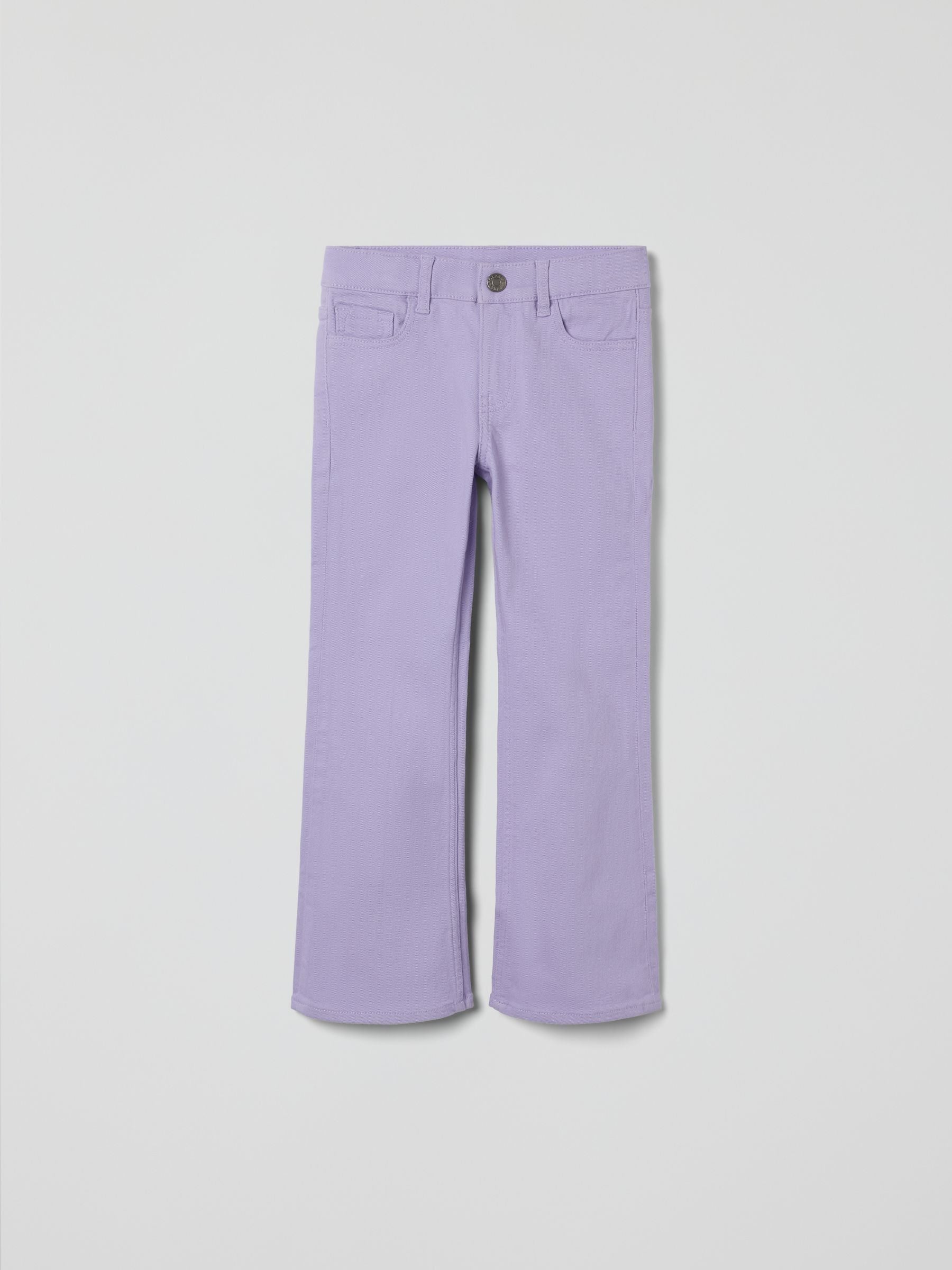 Dsiney Kidz - Polarn O. Pyret Purple Lightweight Bootleg Jeans image 5