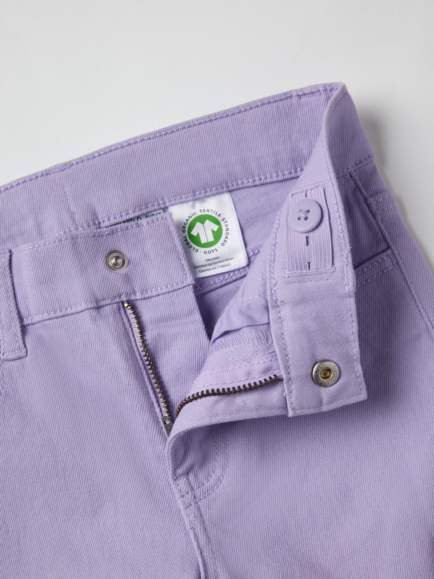 Dsiney Kidz - Polarn O. Pyret Purple Lightweight Bootleg Jeans image 6