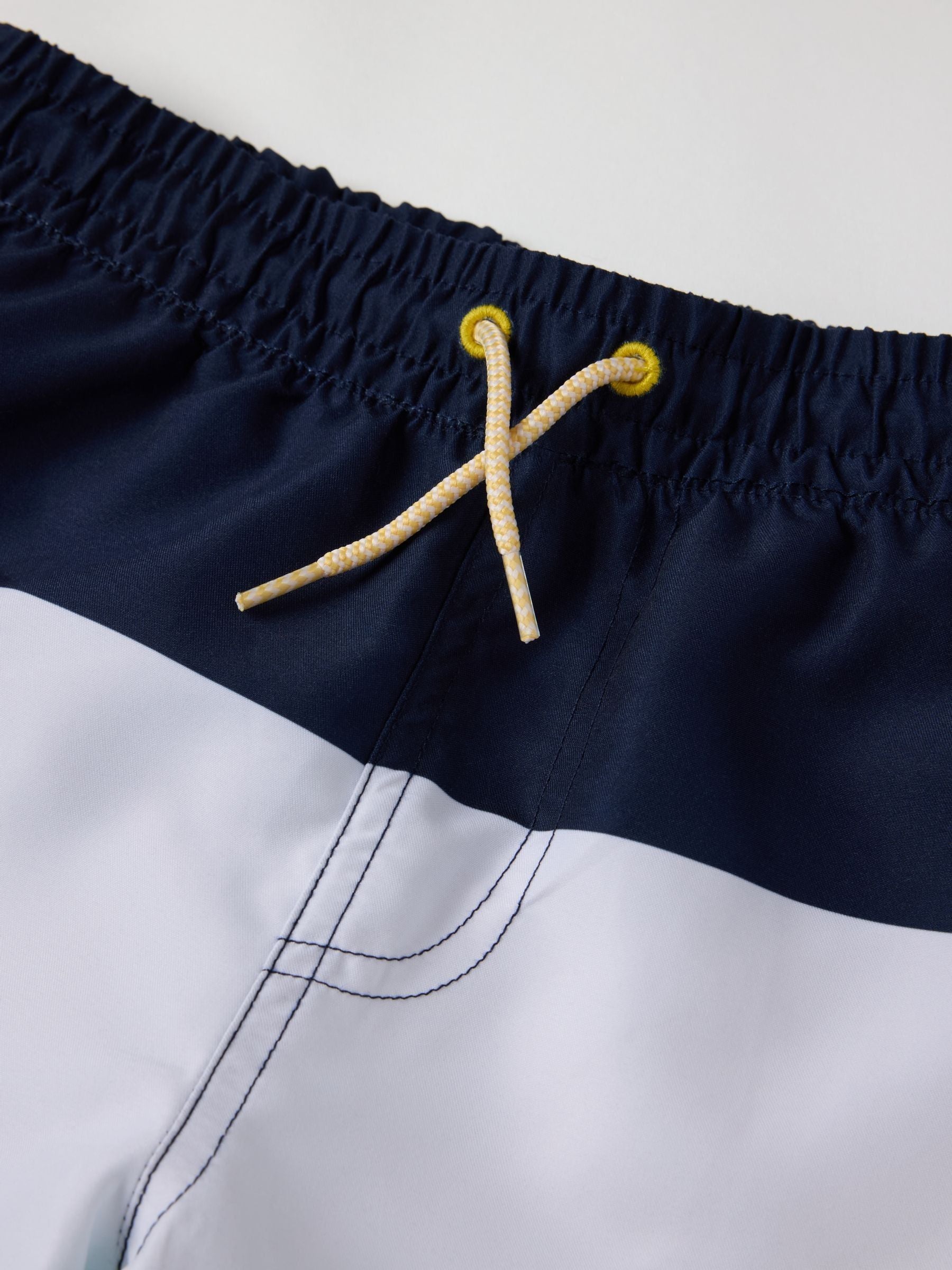 Polarn O. Pyret Blue Block Colour Swim Shorts image 2