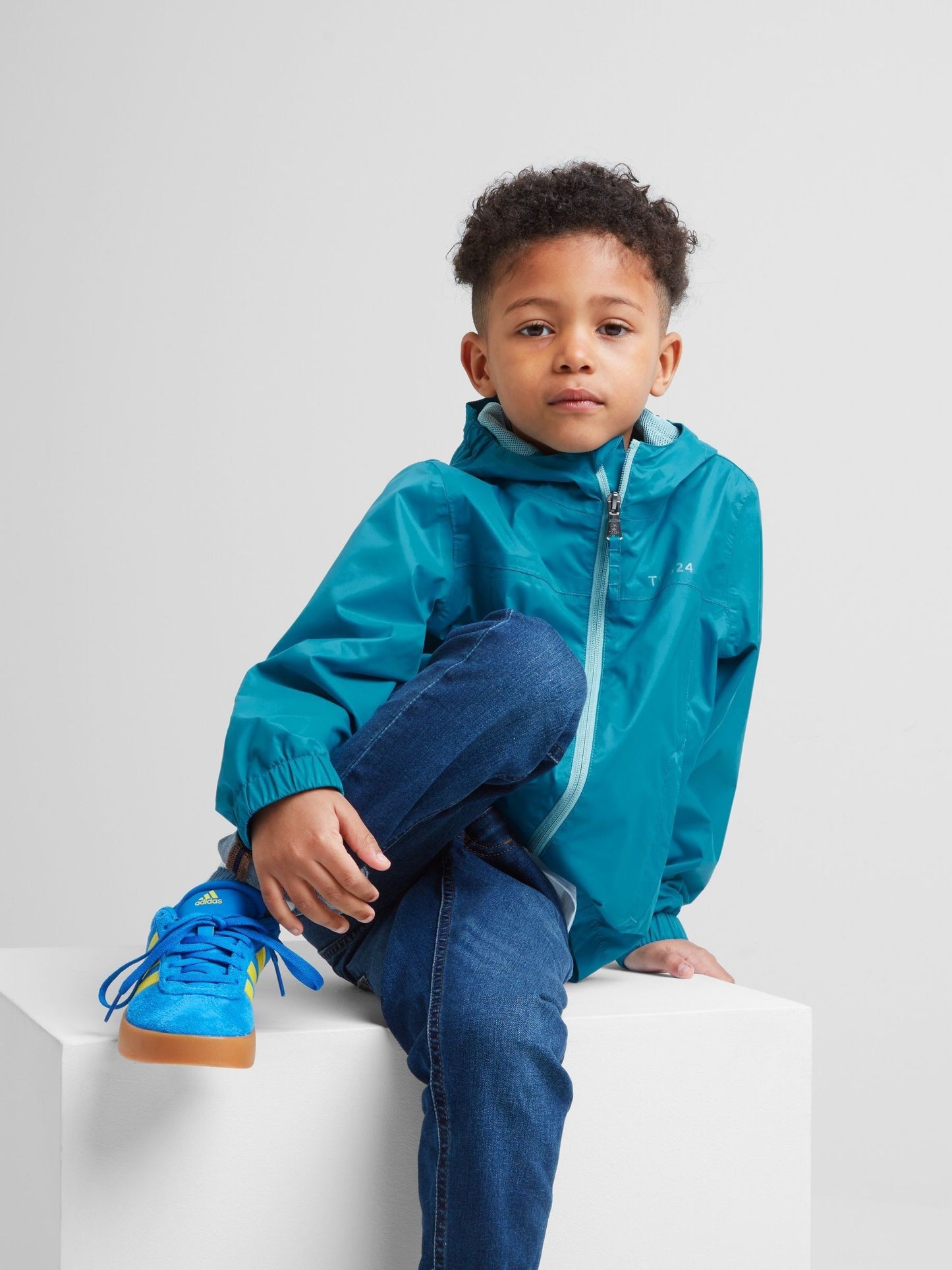 Dsiney Kidz - Tog 24 Mosaic Blue Print Mauve Waterproof Jacket image 3