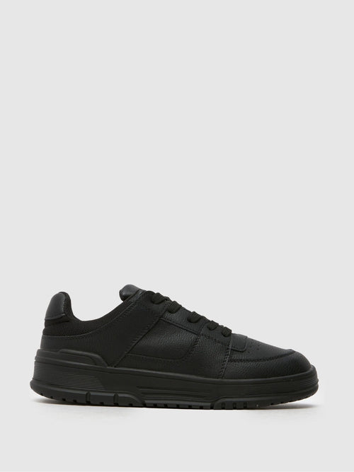 Schuh Black Machinery Lace Up Shoes image 1