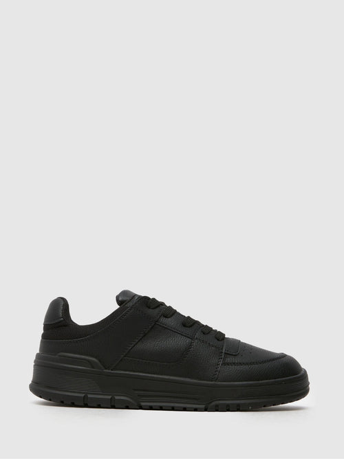 Schuh Black Machinery Lace Up Shoes image 1